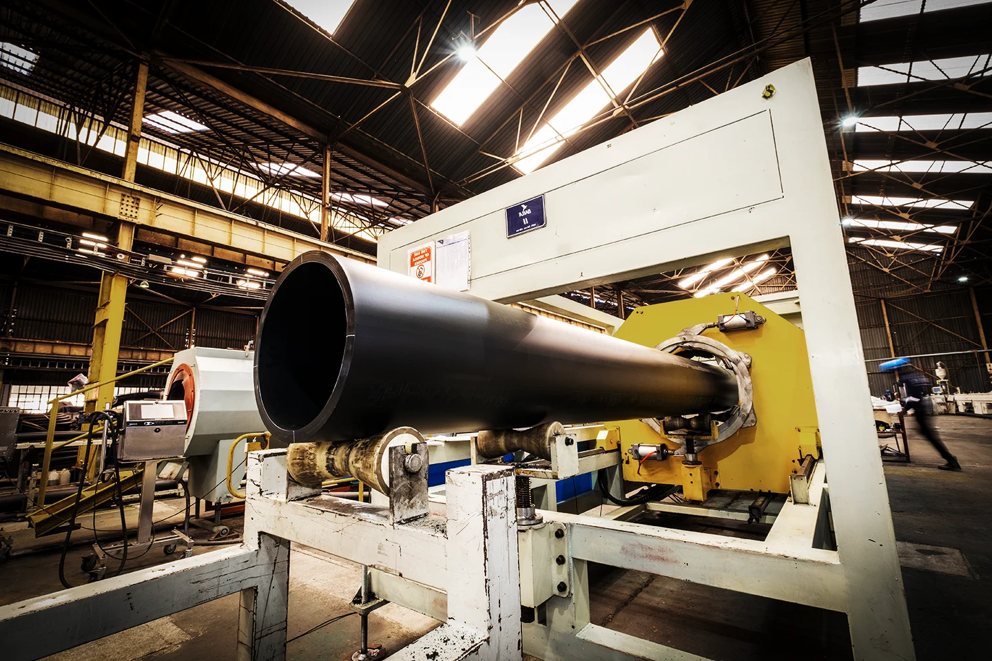 HDPE pipe manufacturing for water conveyance projects